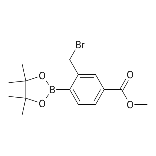 Methyl 3-(bromomethyl)-4-(4,4,5,5-tetramethyl-1,3,2-dioxaborolan-2-yl)benzoate