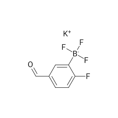 Potassium trifluoro(2-fluoro-5-formylphenyl)borate