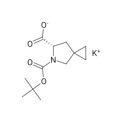 Potassium (S)-5-(tert-butoxycarbonyl)-5-azaspiro[2.4]heptane-6-carboxylate