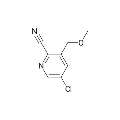 5-Chloro-3-(methoxymethyl)picolinonitrile