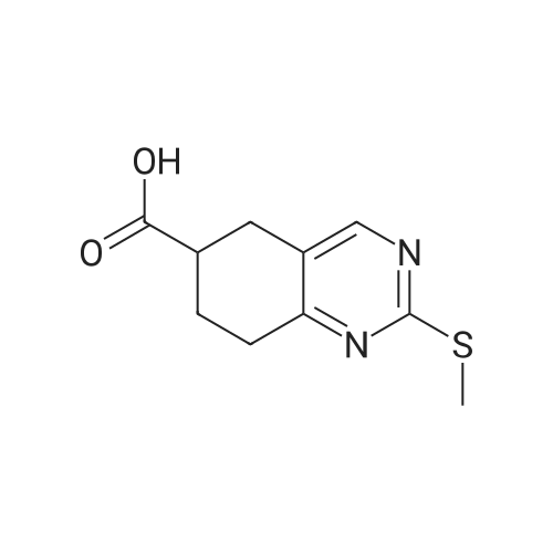 2-(Methylthio)-5,6,7,8-tetrahydroquinazoline-6-carboxylic acid