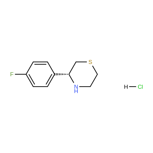 (R)-3-(4-Fluorophenyl)thiomorpholine hydrochloride