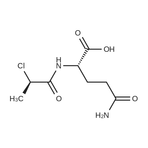 N-[(2R)-2-Cl-Propanoyl]-Gln-OH