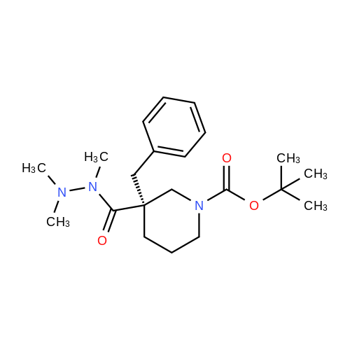 (S)-tert-Butyl 3-benzyl-3-(1,2,2-trimethylhydrazinecarbonyl)piperidine-1-carboxylate