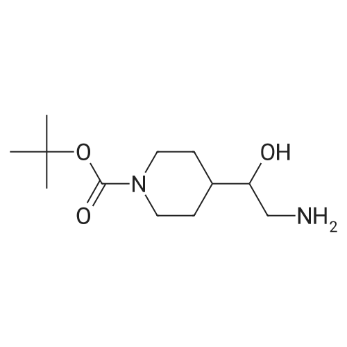 tert-Butyl 4-(2-amino-1-hydroxyethyl)piperidine-1-carboxylate