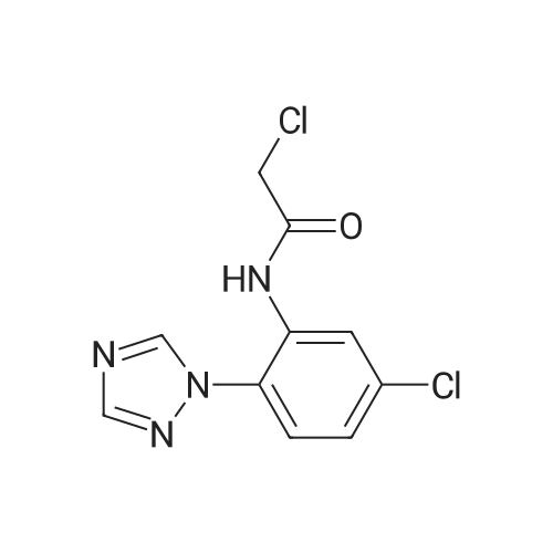 2-Chloro-N-(5-chloro-2-(1H-1,2,4-triazol-1-yl)phenyl)acetamide