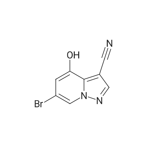 6-Bromo-4-hydroxypyrazolo[1,5-a]pyridine-3-carbonitrile