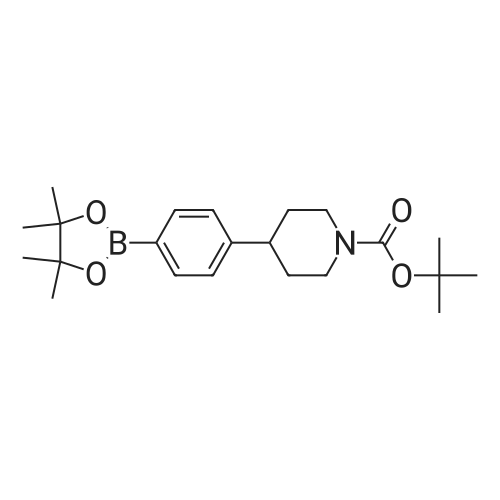 tert-Butyl 4-(4-(4,4,5,5-tetramethyl-1,3,2-dioxaborolan-2-yl)phenyl)piperidine-1-carboxylate