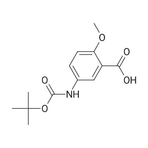 5-((tert-Butoxycarbonyl)amino)-2-methoxybenzoic acid