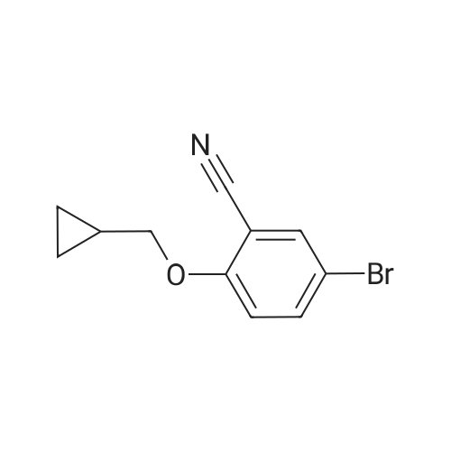 5-Bromo-2-(cyclopropylmethoxy)benzonitrile