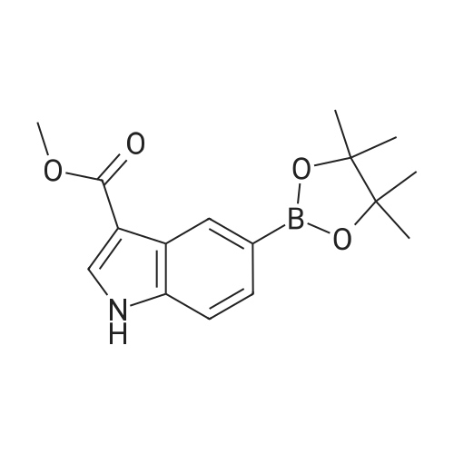 Methyl 5-(4,4,5,5-tetramethyl-1,3,2-dioxaborolan-2-yl)-1H-indole-3-carboxylate