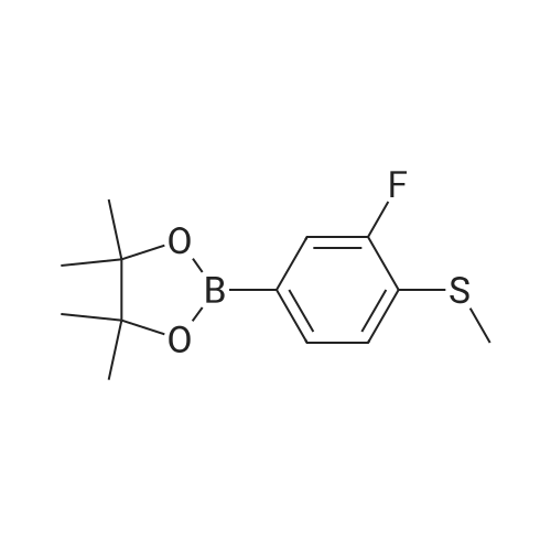 2-(3-Fluoro-4-(methylthio)phenyl)-4,4,5,5-tetramethyl-1,3,2-dioxaborolane