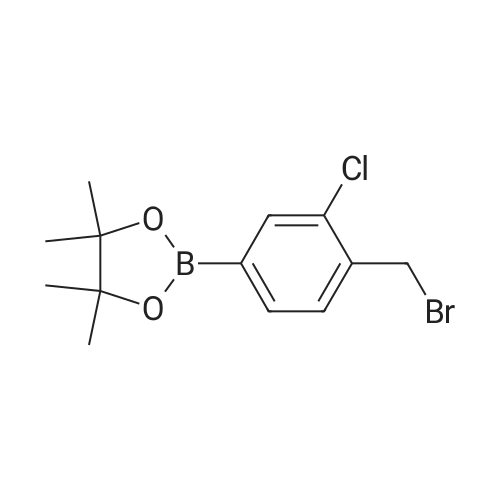 2-(4-(Bromomethyl)-3-chlorophenyl)-4,4,5,5-tetramethyl-1,3,2-dioxaborolane