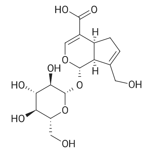 (1S,4aS,7aS)-7-(Hydroxymethyl)-1-(((2S,3R,4S,5S,6R)-3,4,5-trihydroxy-6-(hydroxymethyl)tetrahydro-2H-pyran-2-yl)oxy)-1,4a,5,7a-tetrahydrocyclopenta[c]pyran-4-carboxylic acid