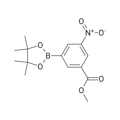 Methyl 3-nitro-5-(4,4,5,5-tetramethyl-1,3,2-dioxaborolan-2-yl)benzoate