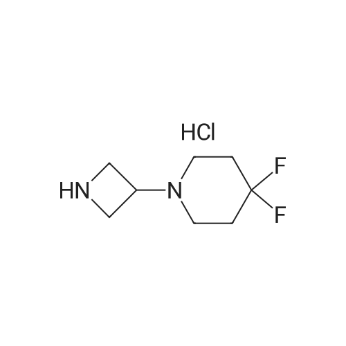 1-(Azetidin-3-yl)-4,4-difluoropiperidine hydrochloride