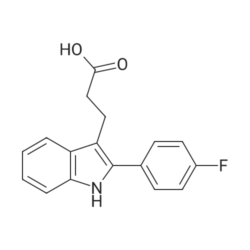 3-(2-(4-Fluorophenyl)-1H-indol-3-yl)propanoic acid