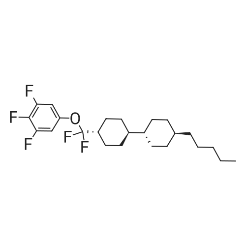 (trans,trans)-4-(Difluoro(3,4,5-trifluorophenoxy)methyl)-4'-pentyl-1,1'-bi(cyclohexane)