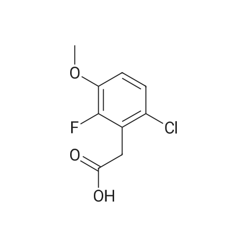 6-Chloro-2-fluoro-3-methoxyphenylacetic acid
