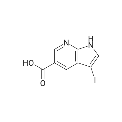 3-Iodo-7-azaindole-5-carboxylic acid