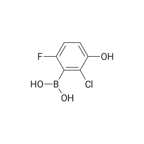 2-Chloro-6-fluoro-3-hydroxyphenylboronic acid