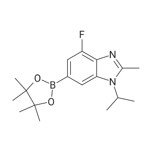 4-Fluoro-1-isopropyl-2-methyl-6-(4,4,5,5-tetramethyl-1,3,2-dioxaborolan-2-yl)-1H-benzo[d]imidazole