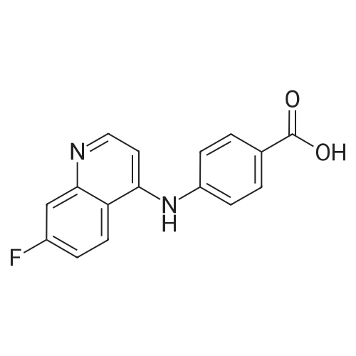 4-((7-Fluoroquinolin-4-yl)amino)benzoic acid