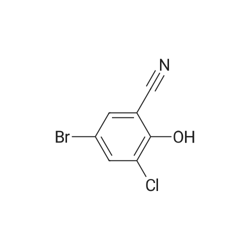 5-Bromo-3-chloro-2-hydroxybenzonitrile
