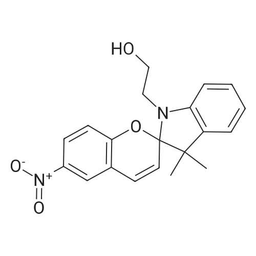 2-(3',3'-Dimethyl-6-nitrospiro[chromene-2,2'-indolin]-1'-yl)ethanol