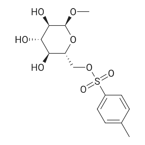 ((2R,3S,4S,5R,6S)-3,4,5-Trihydroxy-6-methoxytetrahydro-2H-pyran-2-yl)methyl 4-methylbenzenesulfonate