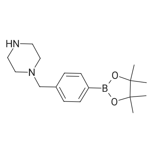 1-(4-(4,4,5,5-Tetramethyl-1,3,2-dioxaborolan-2-yl)benzyl)piperazine