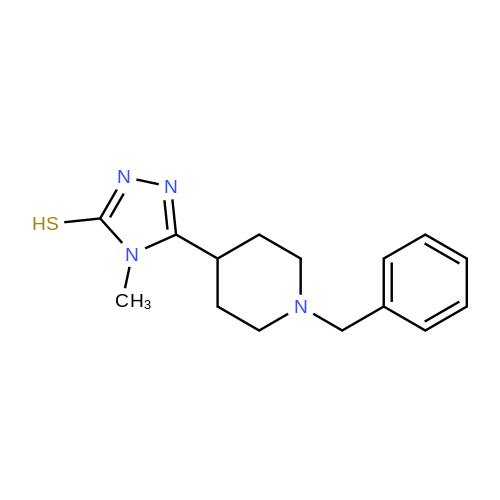 866142-48-5| 5-(1-Benzylpiperidin-4-yl)-4-methyl-4H-1,2,4-triazole-3 ...