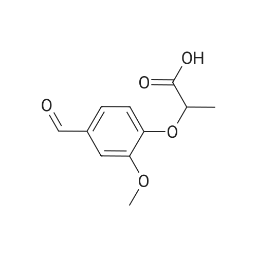 2-(4-Formyl-2-methoxyphenoxy)propanoic acid