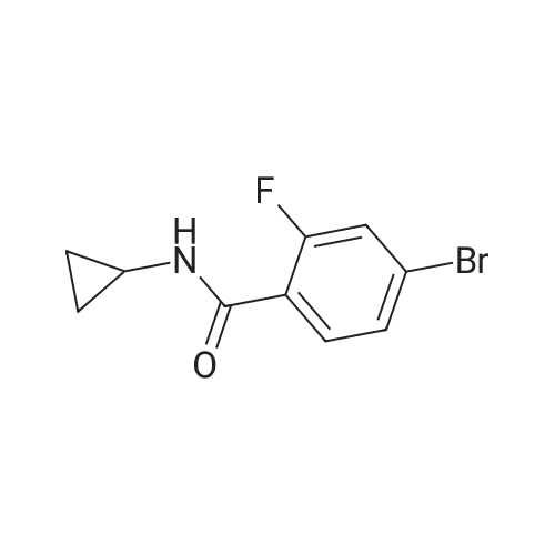 4-Bromo-N-cyclopropyl-2-fluorobenzamide