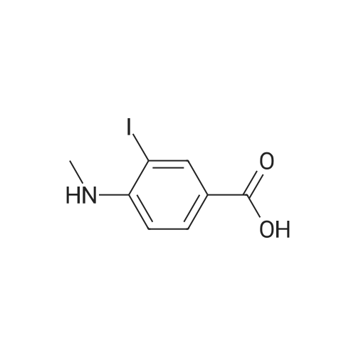 3-Iodo-4-(methylamino)benzoic acid