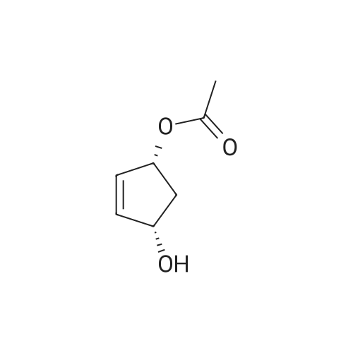 (1R,4S)-4-Hydroxycyclopent-2-en-1-yl acetate