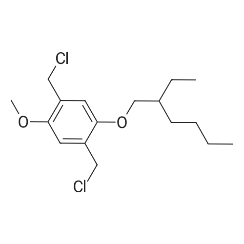 1,4-Bis(chloromethyl)-2-((2-ethylhexyl)oxy)-5-methoxybenzene