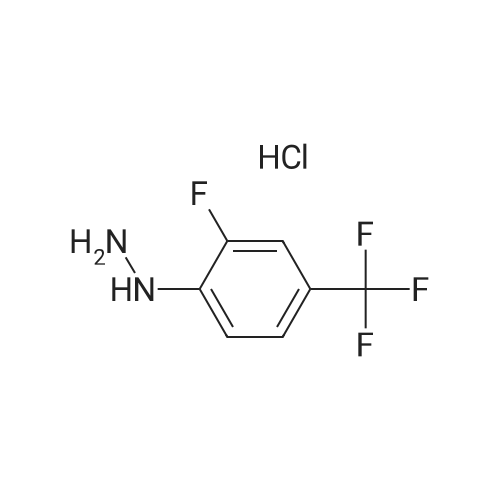 (2-Fluoro-4-(trifluoromethyl)phenyl)hydrazine hydrochloride
