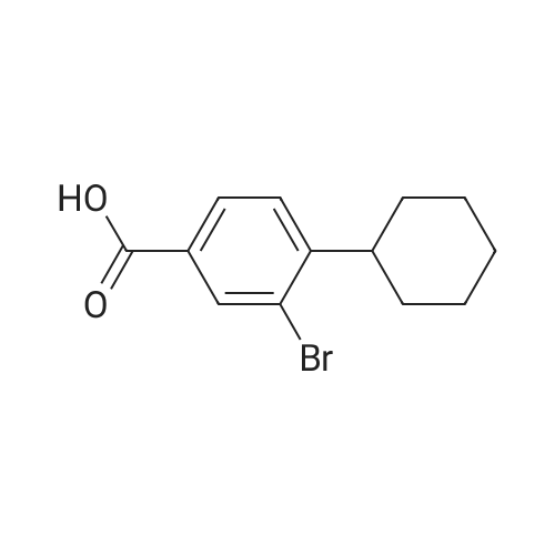 3-Bromo-4-cyclohexylbenzoic acid