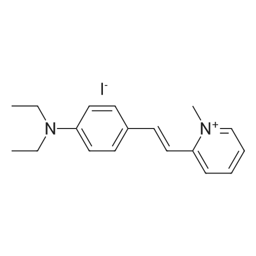 2-(4-(Diethylamino)styryl)-1-methylpyridin-1-ium iodide