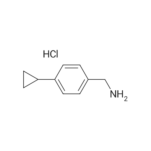 (4-Cyclopropylphenyl)methanamine hydrochloride