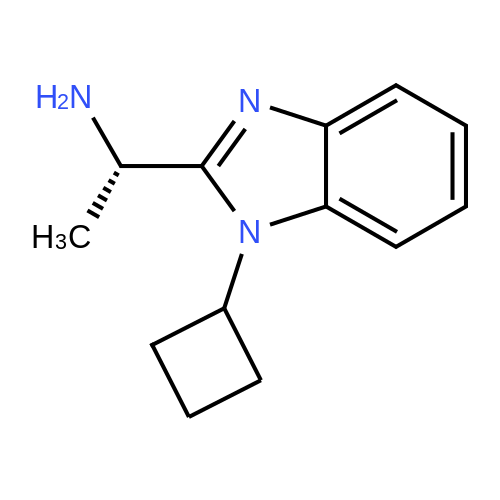 (S)-1-(1-Cyclobutyl-1H-benzo[d]imidazol-2-yl)ethanamine