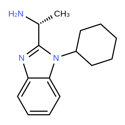 (R)-1-(1-Cyclohexyl-1H-benzo[d]imidazol-2-yl)ethanamine