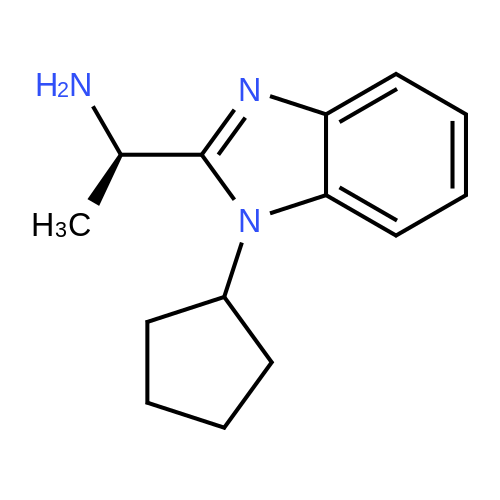 (R)-1-(1-Cyclopentyl-1H-benzo[d]imidazol-2-yl)ethanamine