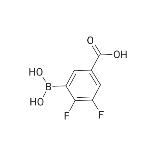3-Borono-4,5-difluorobenzoic acid