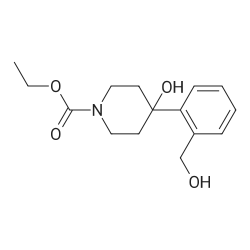 Ethyl 4-hydroxy-4-(2-(hydroxymethyl)phenyl)piperidine-1-carboxylate