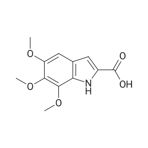 5,6,7-Trimethoxy-1H-indole-2-carboxylic acid