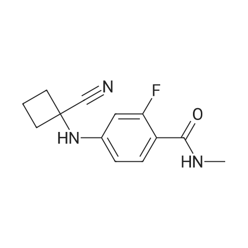 4-((1-Cyanocyclobutyl)amino)-2-fluoro-N-methylbenzamide