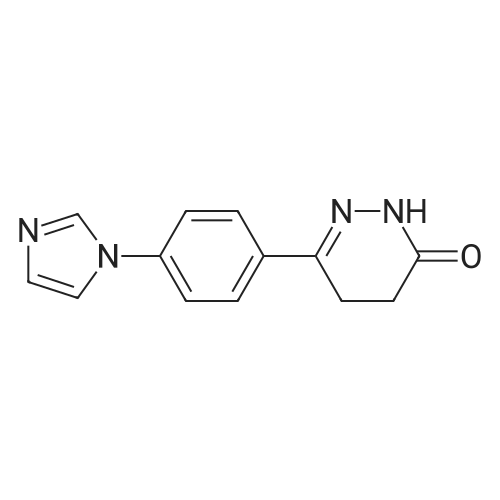 6-(4-(1H-Imidazol-1-yl)phenyl)-4,5-dihydropyridazin-3(2H)-one
