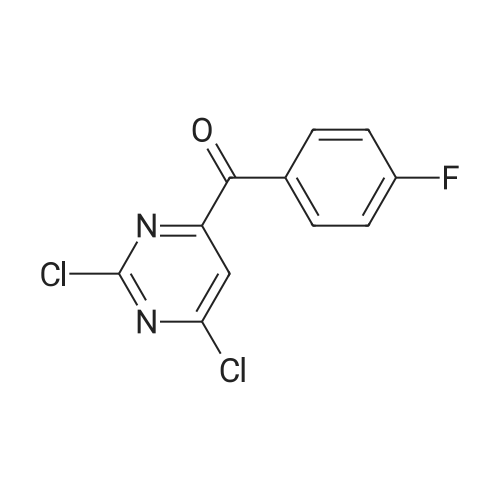 (2,6-Dichloropyrimidin-4-yl)-(4-fluorophenyl)methanone